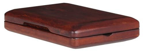 HAMPPLIES Saxophon Und Oboen-oboereed-box Aus Holz Praktischer Und Kompakter Aufbewahrungsbehälter Für Rohre Für Zuhause Und Unterwegs Dunkles