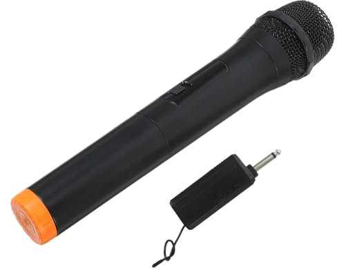 SOIMISS Microfono Wireless Portatile in Abs e Ferro Per Streaming Aperto Soppressione Rumore Leggero e Facile Da Usare