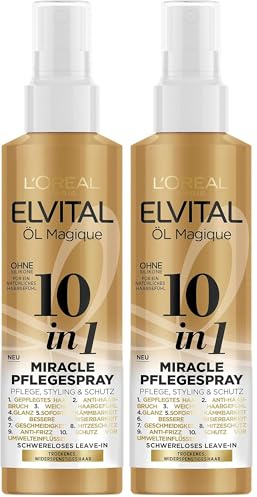 L'Oréal Paris Elvital Öl Magique 10-in-1 Miracle Pflegespray, 150 ml (Packung mit 2)