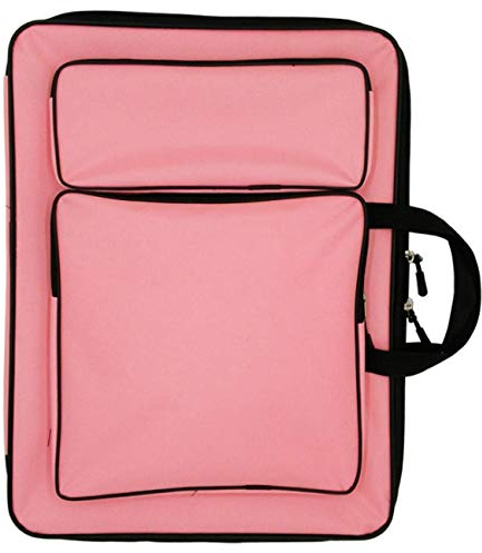 Zeichentasche A3 Transporttasche für Zeichenplatten 46x34cm Zeichenplattentasche Wasserdicht Zeichenmappe Kinder Künstlermappe 8K Zeichenbrett Transportmappe Verstellbar Tragetasche Künstler Malerei