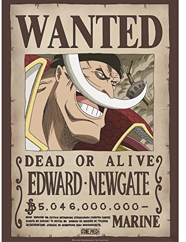 ABYstyle One Piece Wanted Whitebeard Poster 38x52cm