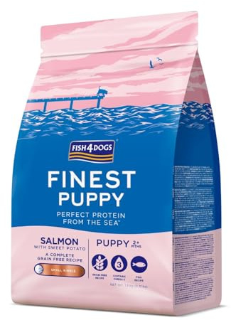 Fish4dogs Puppy Lachs Süßkartoffel, klein, 1,5 kg