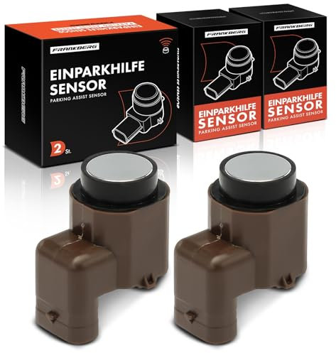 Frankberg 2x Parksensor Vorne Hinten Kompatibel mit Golf V Variant 1K5 1.4L-2.0L 2008-2009 Jetta III 1K2 1.4L-2.5L 2008-2010 Passa.t 3C2 1.4L-3.6L 2005-2010 Replace# 3C0919275R