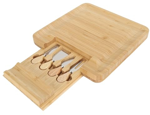 MINGZHE Juego de Tablas para Quesos Y Embutidos Tabla para Quesos Alta Dureza Bandeja Multifuncional para Queso Y Carne Bandeja para Platos de Fiesta para Cocina Casera(Tipo Regular)