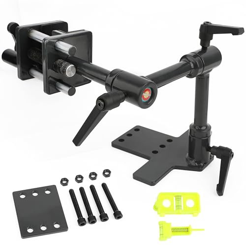 limaity Bogenschraubstock für Compoundbogen/Recurvebogen/Stahlkugelbogen Verstellbarer Universal Bogenschraubstock mit Niveausatz Bogenschießen Bogenpflege Zubehör (Stil 2)