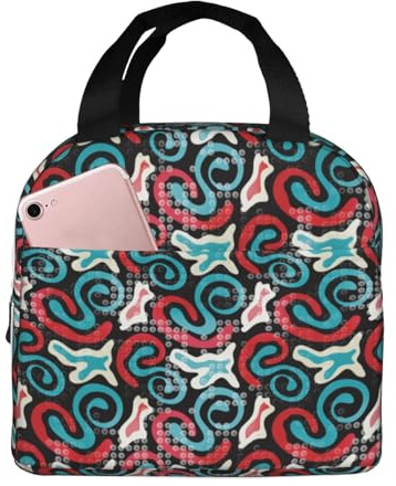 Bolsas de almuerzo aisladas para hombres y mujeres, bolsa térmica suave aislada para viajes, a prueba de agua, lonchera pequeña para adultos, para hombres y mujeres, bolsa de almuerzo para mujeres y