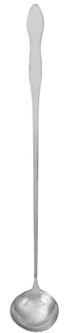 Cucchiaio Miscelatore In Acciaio Inox Con Manico Lungo Agitatore Per Drink Cocktail Caffè Tè Accessori Testa Rotonda E Quadrata Design Ergonomico Elegante Resistente Durevole Facile Da Pulire