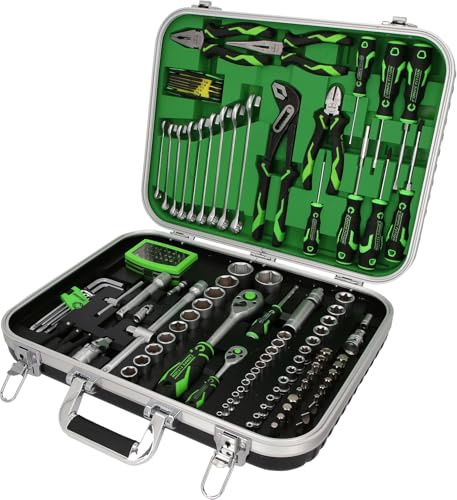 COMPETITION 512.0144 1/4+1/2 Universal-Werkzeug -Satz, 143-tlg (Powered by KS TOOLS)