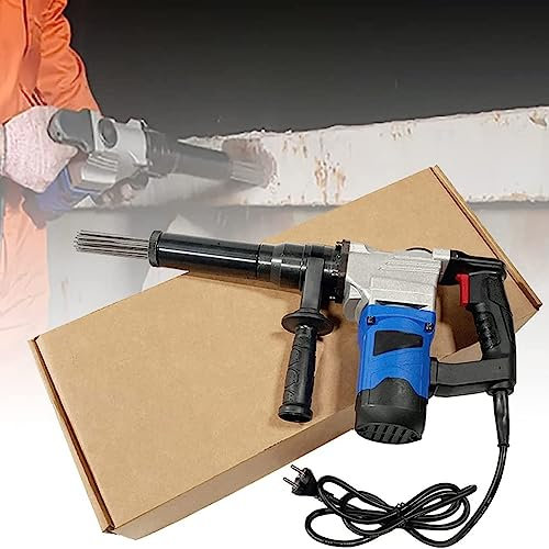 YYLHJW Pistola desoxidante de Aguja eléctrica de 1100 W, raspador de Aguja eléctrico de Grado Industrial, Pistola de Mano para Eliminar el óxido, la escoria