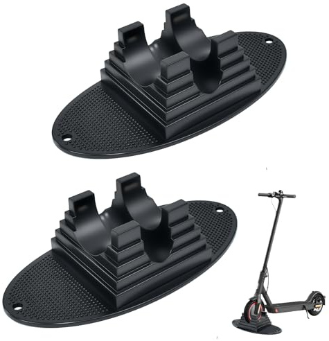 Zuxbolf 2 Stück Universal Scooter Stand Stabiler Stunt Scooter Ständer für 95-120mm Räder Leicht Tragbar für Indoor & Outdoor Garage Skatepark Ideal für Kinder Stuntroller Trickscooter