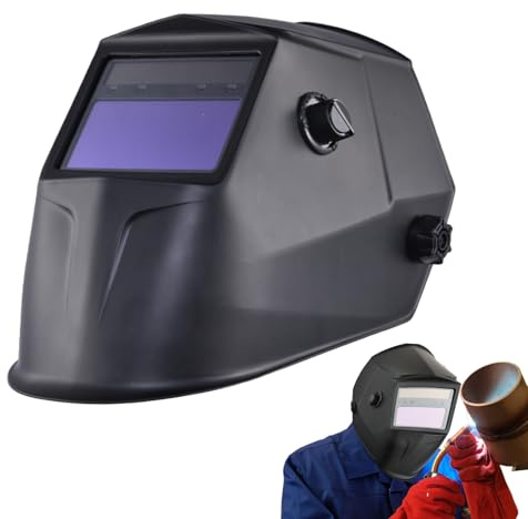 Casque de soudage assombrissement automatique, masque facial, capot de soudeur, pour meulage Tig Mig, coupe industrielle, construction automobile, atelier de réparation de métaux