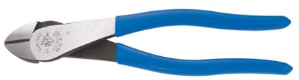 Klein Tools D2000-48 Robuster isolierter Seitenschneider, 0.001 V, Blau, 203 mm