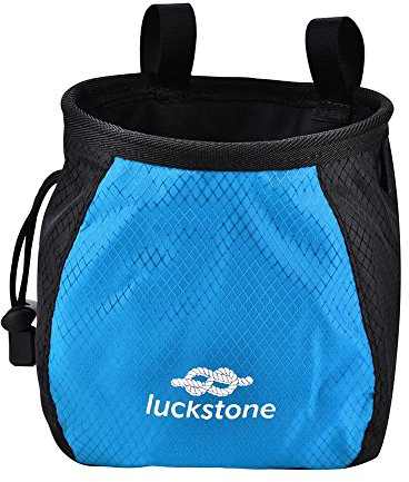 Alomejor Klettern Chalk Bag Polyester Aufbewahrungstasche f¨¹r Rock Climbing Gym mit Verstellbarem G¨¹rtel ¨C professionelles Aufbewahrungssystem f¨¹r Kletterer