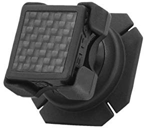 Walmec, T10600 Supporto Smartphone per Auto, Carbon, Attacco adesivo