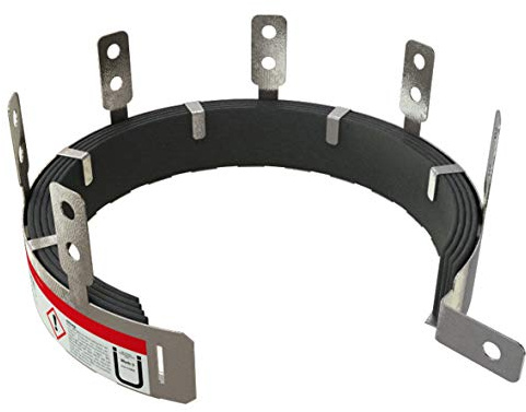 HBT ISITHERM Brandschutzmanschette BBR 2 | Für Rohrdurchmesser von 50-250 mm (90 mm) | Feuerwiderstand bis zu 120 Minuten