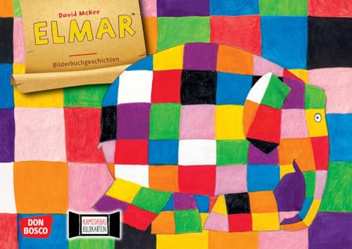 Elmar. Kamishibai Bildkartenset. Entdecken - Erzählen - Begreifen. Bilderbuchgeschichten für unser Erzähltheater: Entdecken - Erzählen - Begreifen. ... & Anderssein für KITA, Grundschule & Zuhause