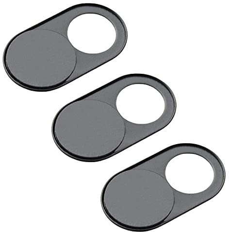 Spyshield 3X Handy-Kamera Abdeckung, Webcam Cover für Smartphone, Tablet, iPhone, Laptop | Metall