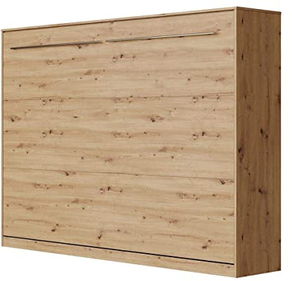 SMARTBett Schrankbett Standard 90x200 120x200 140x200 160x200 Bettschrank Wandbett Wildeiche 140 Horizontal