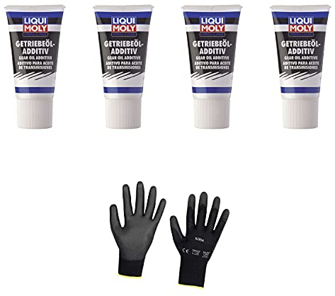 Iloda 4xOriginal Liqui Moly 150ml Pro-Line Getriebeöl Gear Oil Additiv 5198 Schutzhandschuhe