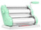 PASTALINDA Nudelmaschine Classic 260, 26 cm breite Walzen, 9 Stärkepositionen, 2 Schnittpositionen, Edelstahl Inklusive verstärkter Handkurbel und zwei Klemmen (Pastellgrün)