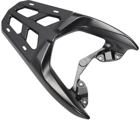 Motorcycle Luggage Rack, Motorcycle Rear Luggage Rack Bracket Motorcycle Rear Luggage Shelf Motor Luggage Rack Aluminum Alloy Rear Luggage Cargo Rack for Nmax155 Nmax125