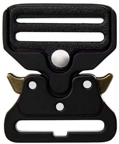 Metall Schnalle für Hundehalsband | 3 cm Breite | Metallschnalle | für Nylongürtel | Schließe | Militärgürtel | Herrengürtel Militär Bundeswehr | für Gürtel 30 mm