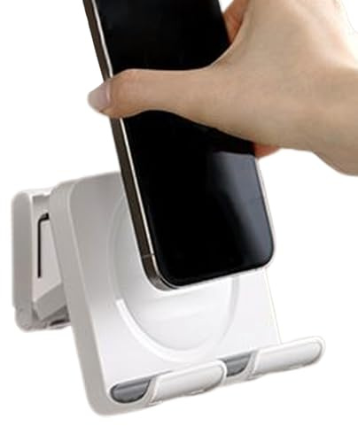 XIAOXIAOYU Wandhalterung für Handy – Halterung für Badezimmer für Smartphone | verstellbare Klemme für Smartphone und Tablet – ideal zum Ansehen von Filmen im Bett, Büro, Badezimmer