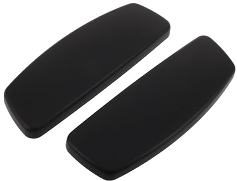 Hohopeti 2 St Ergonomiska Armstödspads för Kontorsstol med Pu-läder Hållbara och Lättinstallerade Armstödsskydd Ersättning för Justerbara Kontorsstolar Förbättrar och Skyddar Armstöd