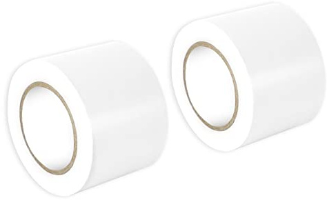 Maveek Elektronik-Isolierband, 50 mm x 15 m, aus Silikon, wasserdicht, 2 Rollen, Weiß