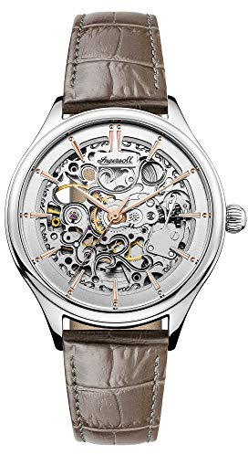 Ingersoll The Vickers Ladies Automatic Watch I06302 with a Stainless Steel case and Genuine Leather Strap
