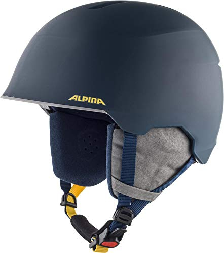 Alpina Kinder Skihelm, Ink-Grey Matt, 53-57 cm