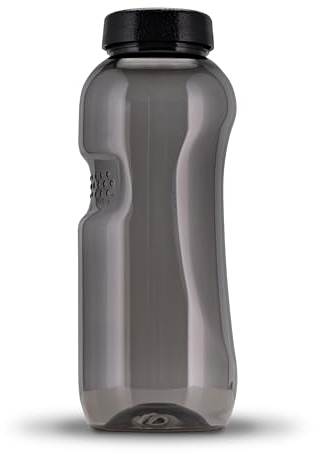 Kavodrink Tritan Trinkflasche 0,5L Wasserflasche schwarz Sportflasche BPA frei Flasche 500ml