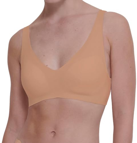 Sloggi Women's ZERO Feel 2.0 Soft bra, NOSTALGIC BROWN, S