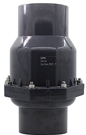 Clapet anti-retour – 1 clapet anti-retour en PVC for tuyau d'égout, ID 20 25 32 40 50 63 75 90 110 125 160 200 mm (taille : DN150) (taille : DN65) (Color : DN25)