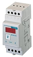 ECI ELETTROFORNITURE METRA M-A AC/DC, METRA Q-A AC/DC Amperometri digitali da quadro, 2 moduli DIN – ORBIS OB520013