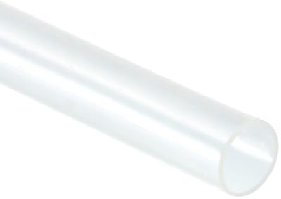 MACHSWON Guaina termorestringente per cavi elettrici, diametro 2,5 mm, rapporto 2:1, 10 m, trasparente