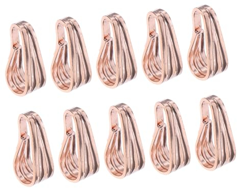 VILLFUL 10 Stück Schmuckverschlüsse Halsketten-anhängerglieder Schnallen Für Schmuckherstellung Zubehör Diy