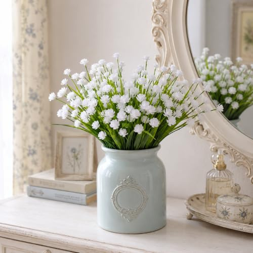 astylishome Piccoli fiori finti per la creazione di mazzi di fiori artificiali finti bouquet di seta decorazione plastica realistica per composizioni floreali festa nuziale decorazione da tavolo
