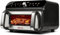 Girmi FG77 Friggitrice e Griglia ad aria Ecofrit Grill, 10 Litri, 2000 W, 50-230°C, Display digitale, Funzione Barbecue Smokeless, Accessori antiaderenti, Doppia resistenza, Nero/Acciaio