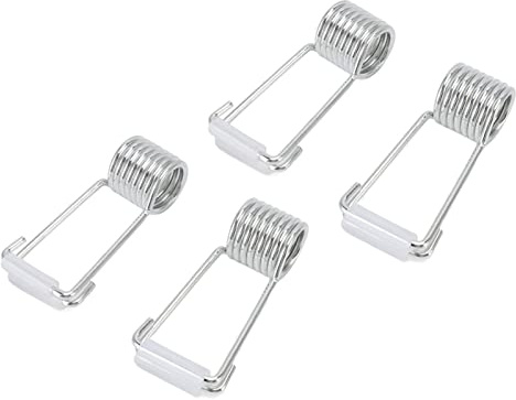 Dörrstängare för Hemmet, Skärmdörrstängare 4 St 2CM med Material Av Rostfritt Stål Självstängande Dörrgångjärn för Skåpdörrar, Köksskåpsdörrar, Sovrumsskåpsdörrar,