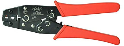 MYRDBT Pince a Sertir a Cliquet, Pince à sertir électrique pour bornes pré-isolées 0,5-2,5 mm² Pince à sertir Multifonction Outils à Main Large Gamme d'applications