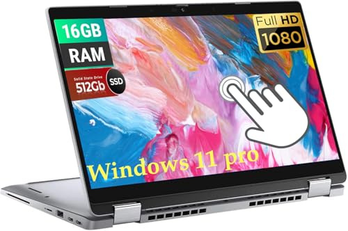 Dell Latitude 5320 2-in-1 Touchscreen, 13.3 FHD (1920x 1080), Intel i7-1185G7 (3.0-4.8GHz), 16GB RAM, 512GB SSD, Backlit Keyboard, Win11 Pro (Renewed)
