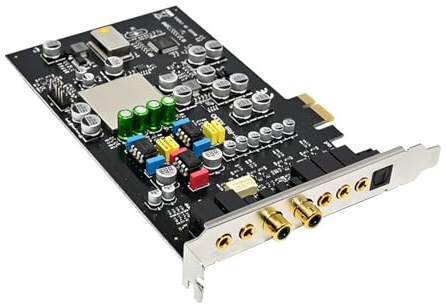 Oxxggkao Scheda audio PCIe 7.1CH Stereo Surround PCIE Chip CM8828+CM9882A Surround per Computer Desktop Scheda di Intrattenimento