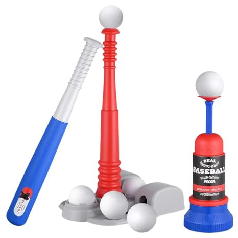 Ysyqkn Set de Béisbol para Principiantes con para Niños, Niñas Y Bebés de 3 a 8 años.