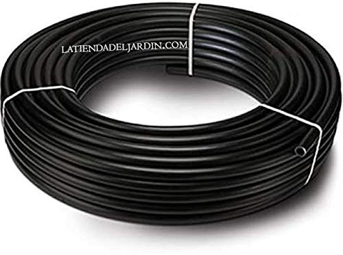 Suinga Tuyau en polyéthylène 20mm | Tuyau agricole 20mm 6 bar 100 mètres | Tuyau d'irrigation 20mm | Tuyau d'irrigation 20 mm, noir