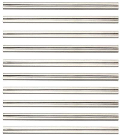 TJATSE 3-1/4 Inch 82mm TCT Carbide Hand Planer Blades for Bosch, DeWalt, MAKITA, Wen, Black&Decker Ryobi, Hitachi and Most Handheld Planer -10 Pack