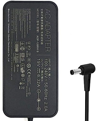 ADP-120ZB BB AC-Adapter Laptop-Ladegerät kompatibel für ASUS ROG GL502 Q550LF N550JV F554LA GL551JM GL551JW Series, Laptop Power Supply Connector 5.5 * 2.5mm(19V 6.32A) | Ersatz für ASUS ROG GL502 Q550LF N550JV F554LA GL551JM GL551JW Series, Laptop Power Supply Connector 5.5 * 2.5mm(19V 6.32A)