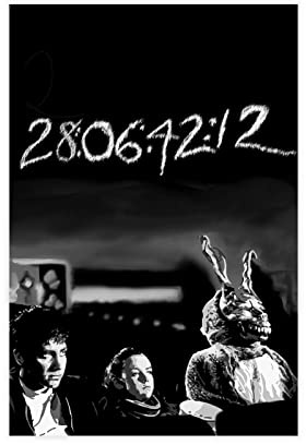 HDTS Klassisches Filmposter Donnie Darko, Leinwand Poster Schlafzimmer Dekor Sport Landschaft Büro Zimmer Dekor Geschenk Rahmen: 30 x 45 cm