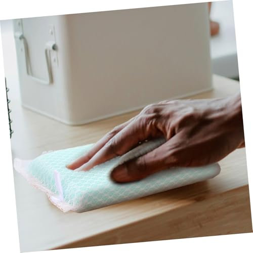 KOMBIUDA 5stücke Teiliges Netz-spülschwammpaket Kratzfreier Schnelltrocknender Küchenschwamm Für Tassen Und Geschirr Hygienisch Geruchshemmend Effektive Reinigung Mit Geringem Seifenverbrau
