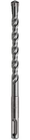 HÖGERT TECHNIK SDS-plus Betonbohrer BX4, 18x1000 mm, für Stein, Ziegel & Beton, Hartmetall-Schneide, 4x90° Kopf, Doppelspirale, präzise & langlebig